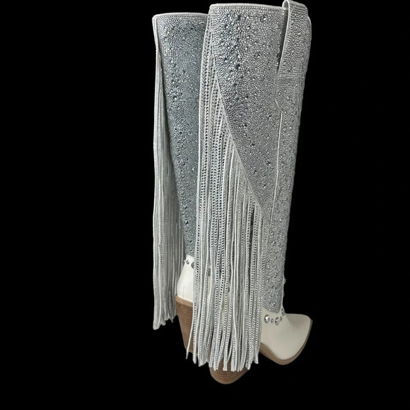 Steve Madden Women's Lexy Rhinestone Western Boot. Sz: 6 - Picture 10 of 16